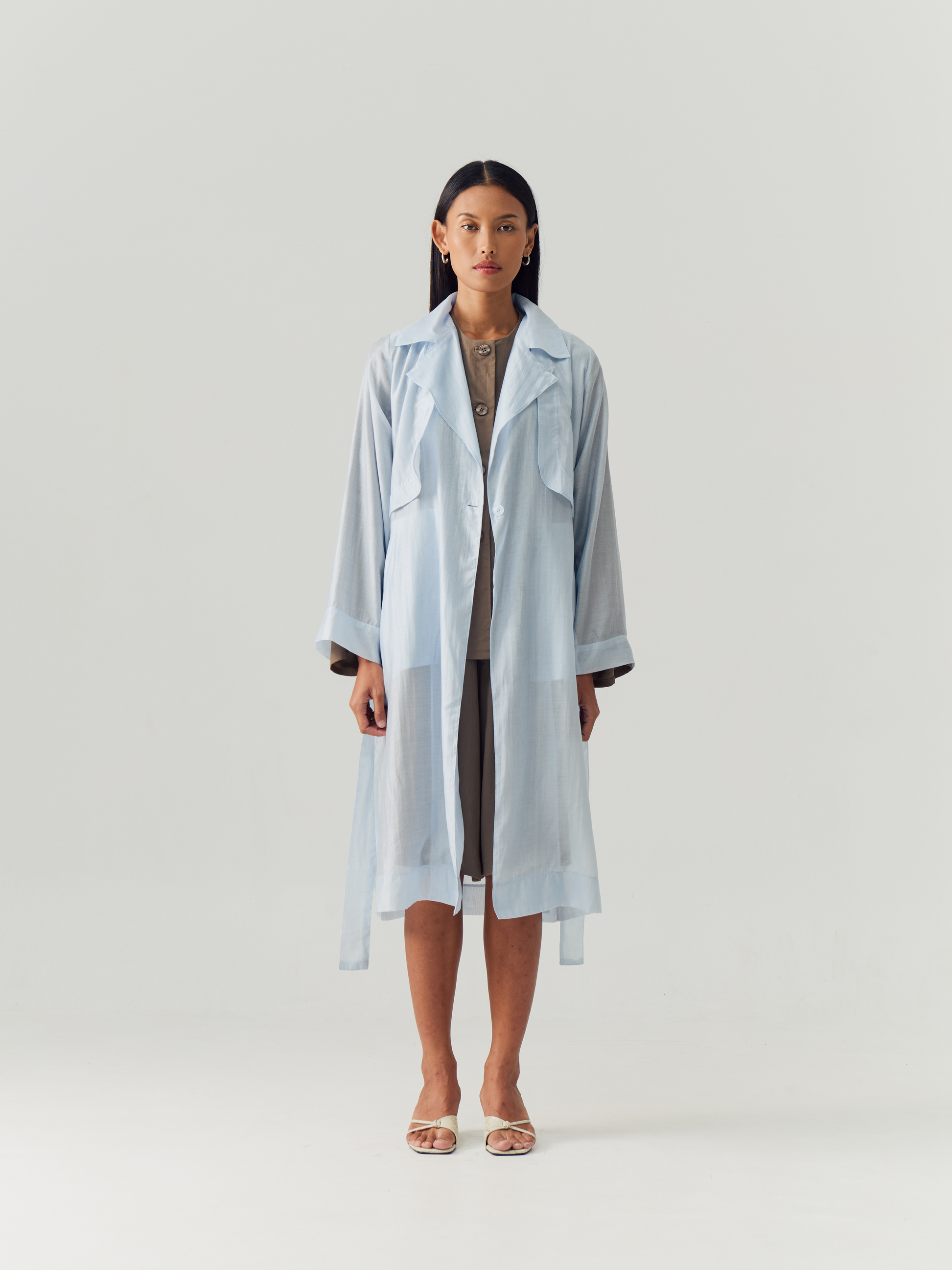 Blue Sheer Coat