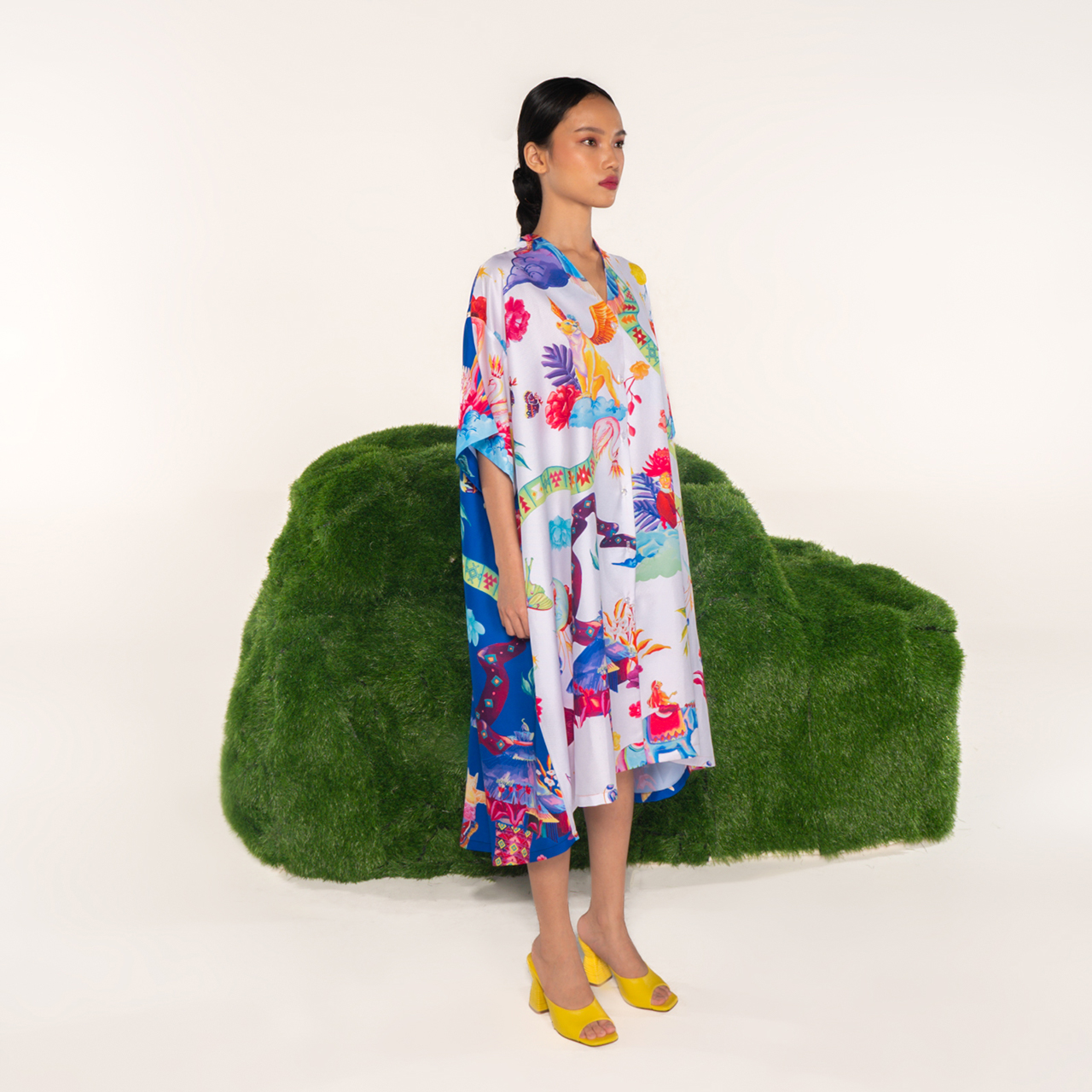 A-line Dress full print Matriarchy