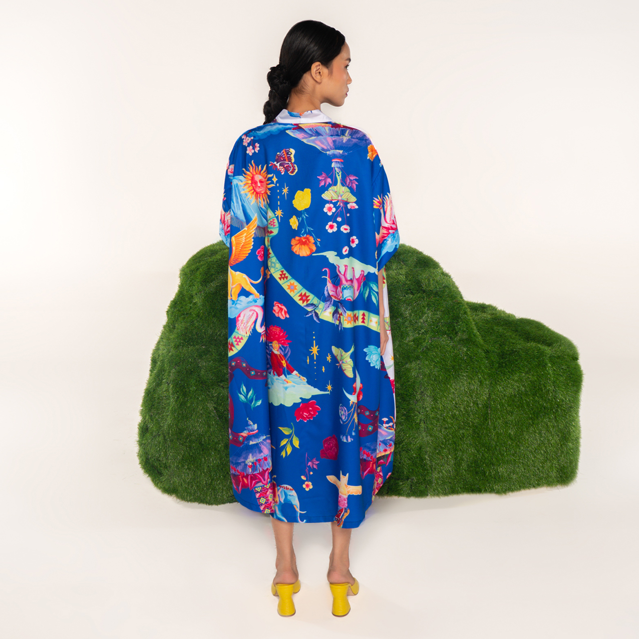 A-line Dress full print Matriarchy