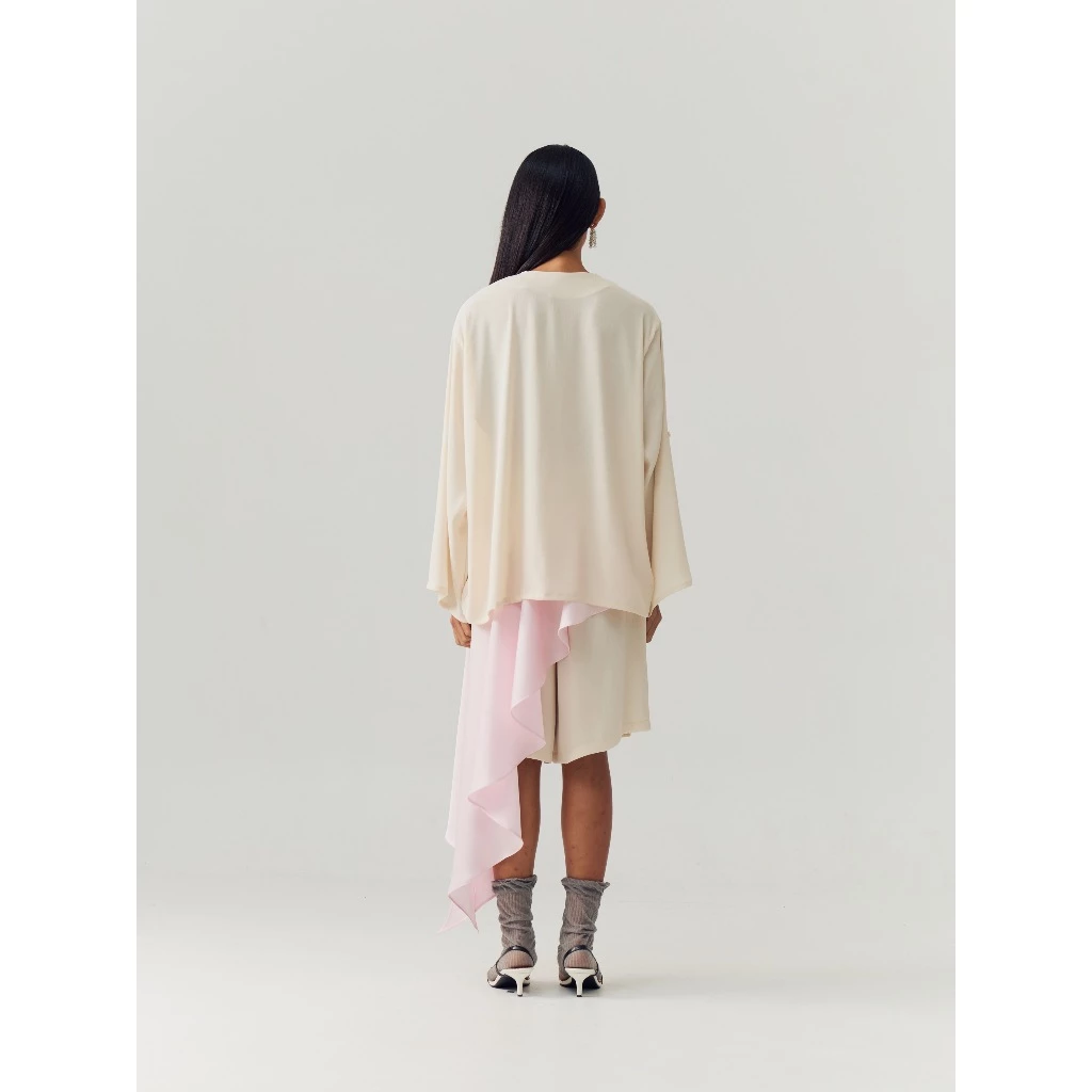 Wheat / Ivory Longsleeve Top