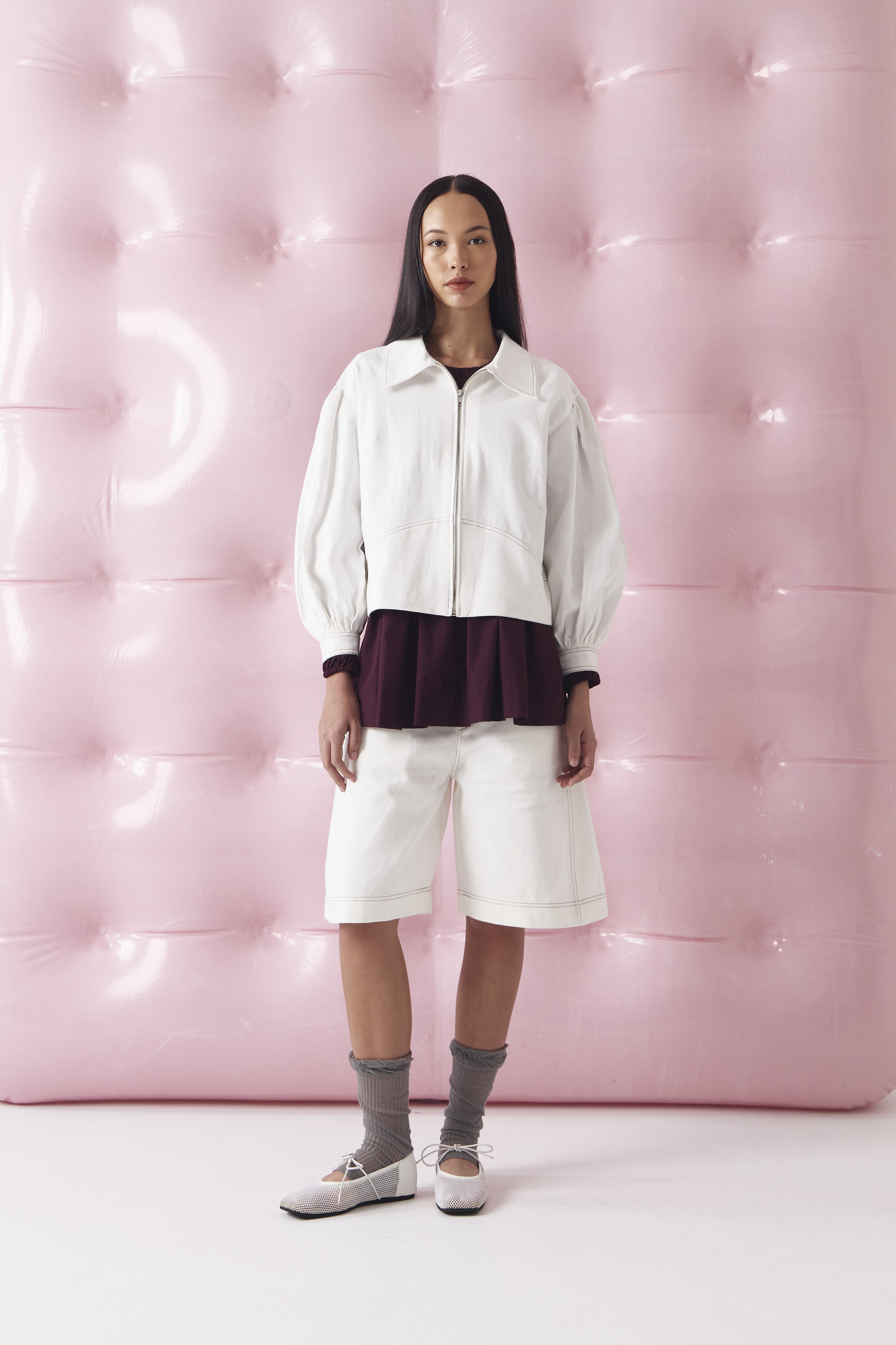 CHÉRI SURGE White Burgy Shirt Pocket