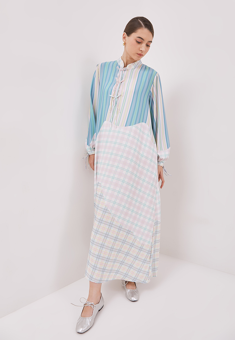 Harmony Lines Maxi Dress