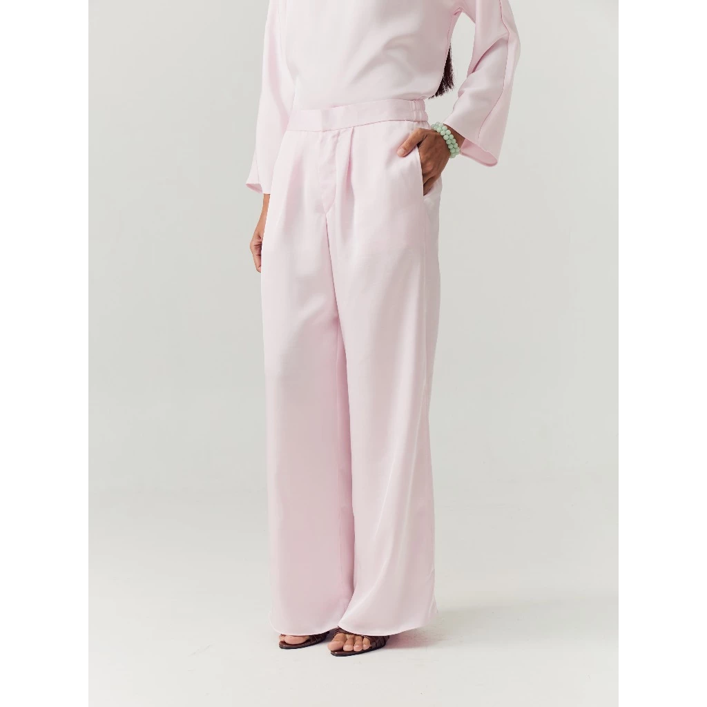 Blossom Silk Longsleeve Pants