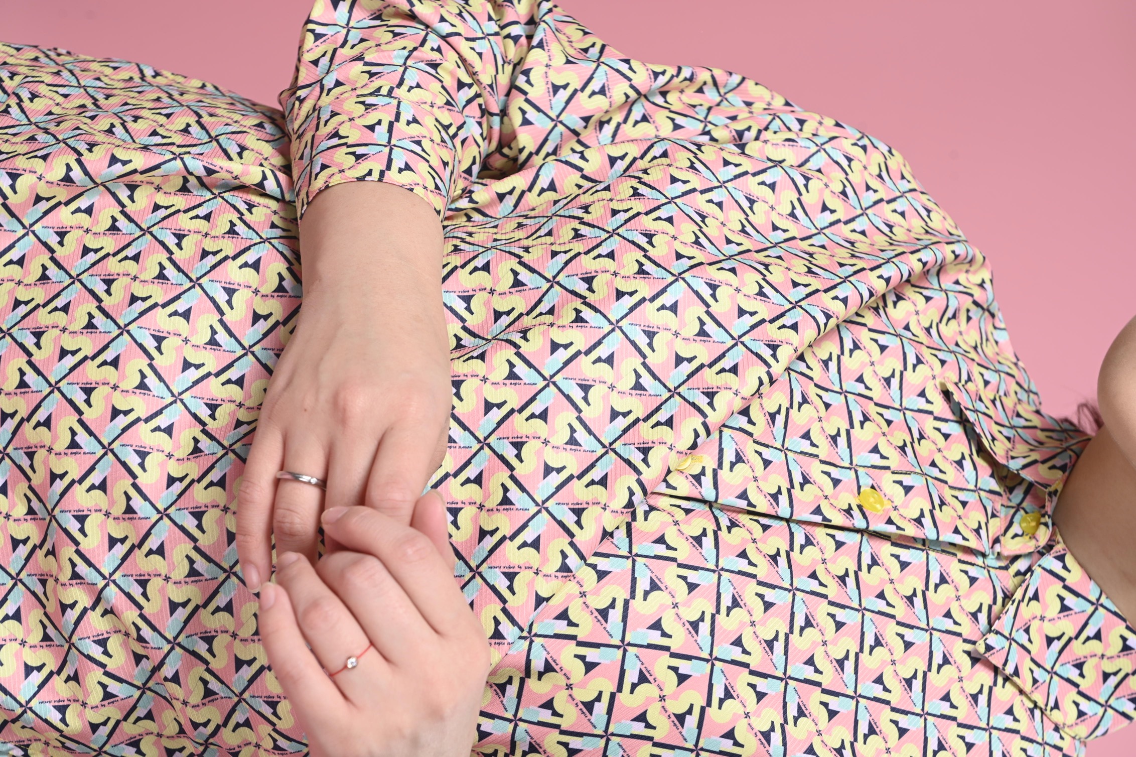 Wrap It Up Geometric Shirt