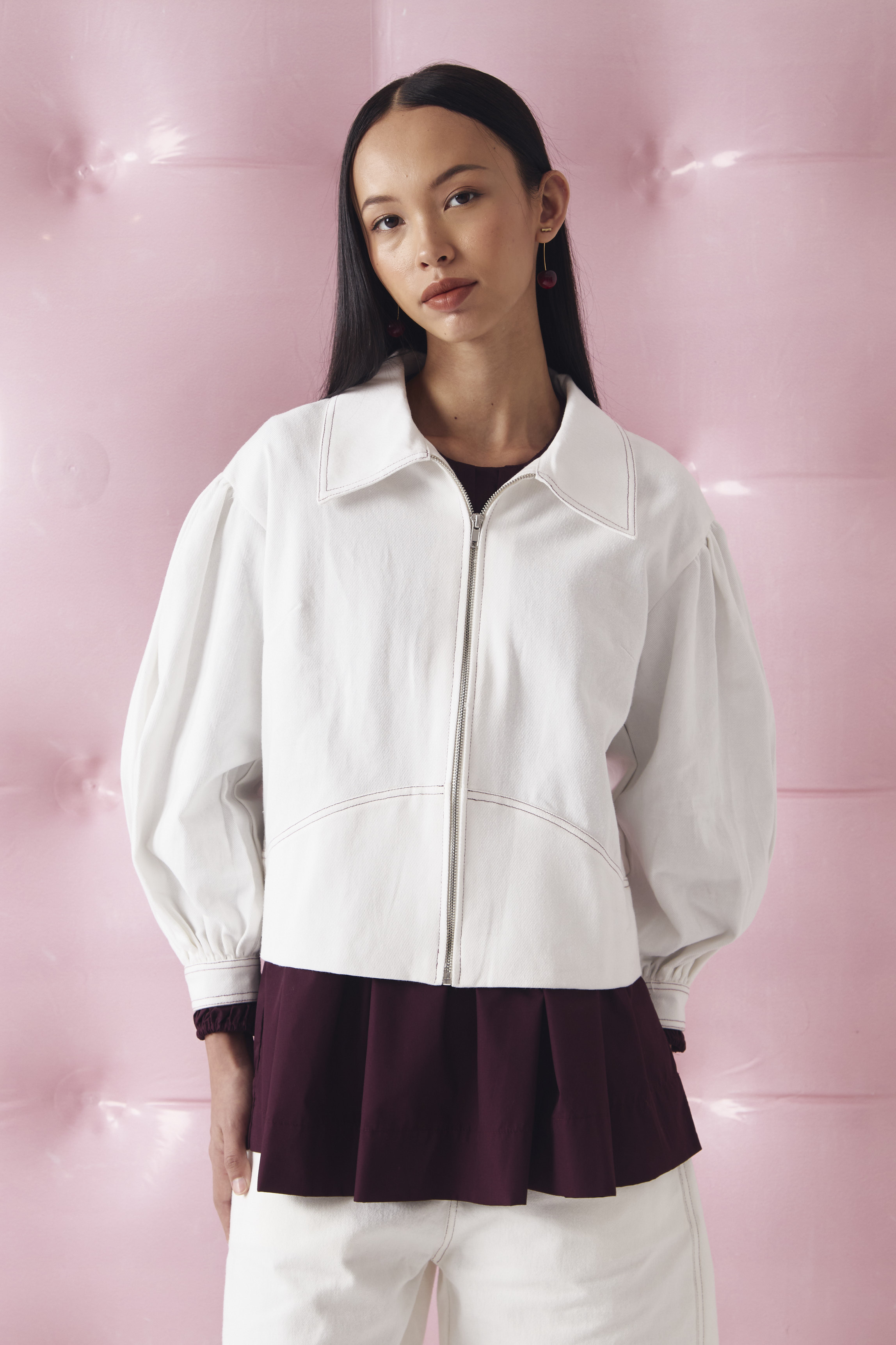 CHÉRI SURGE White Burgy Shirt Pocket