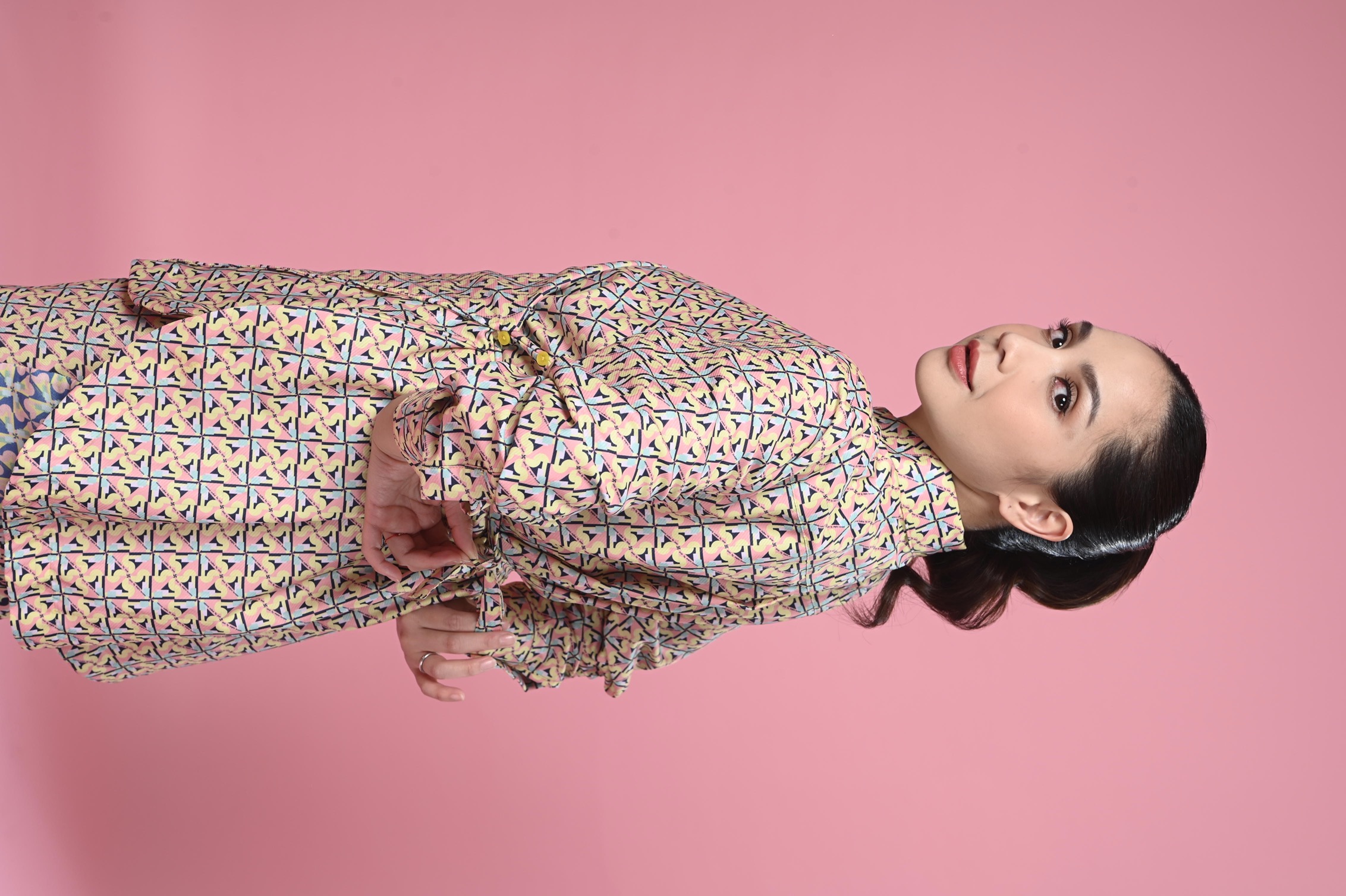 Wrap It Up Geometric Shirt