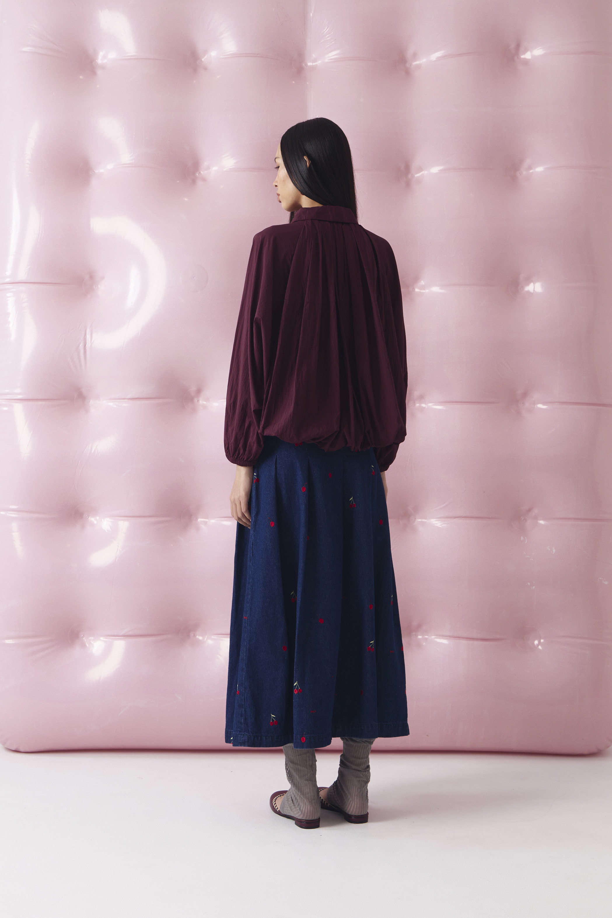 CHÉRI SURGE Skirt Denim Embro