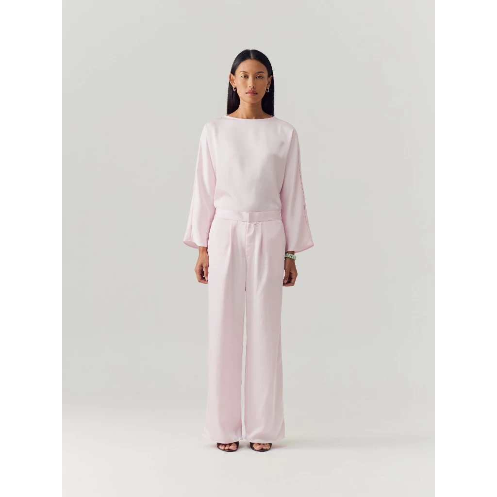 Blossom Silk Longsleeve Top