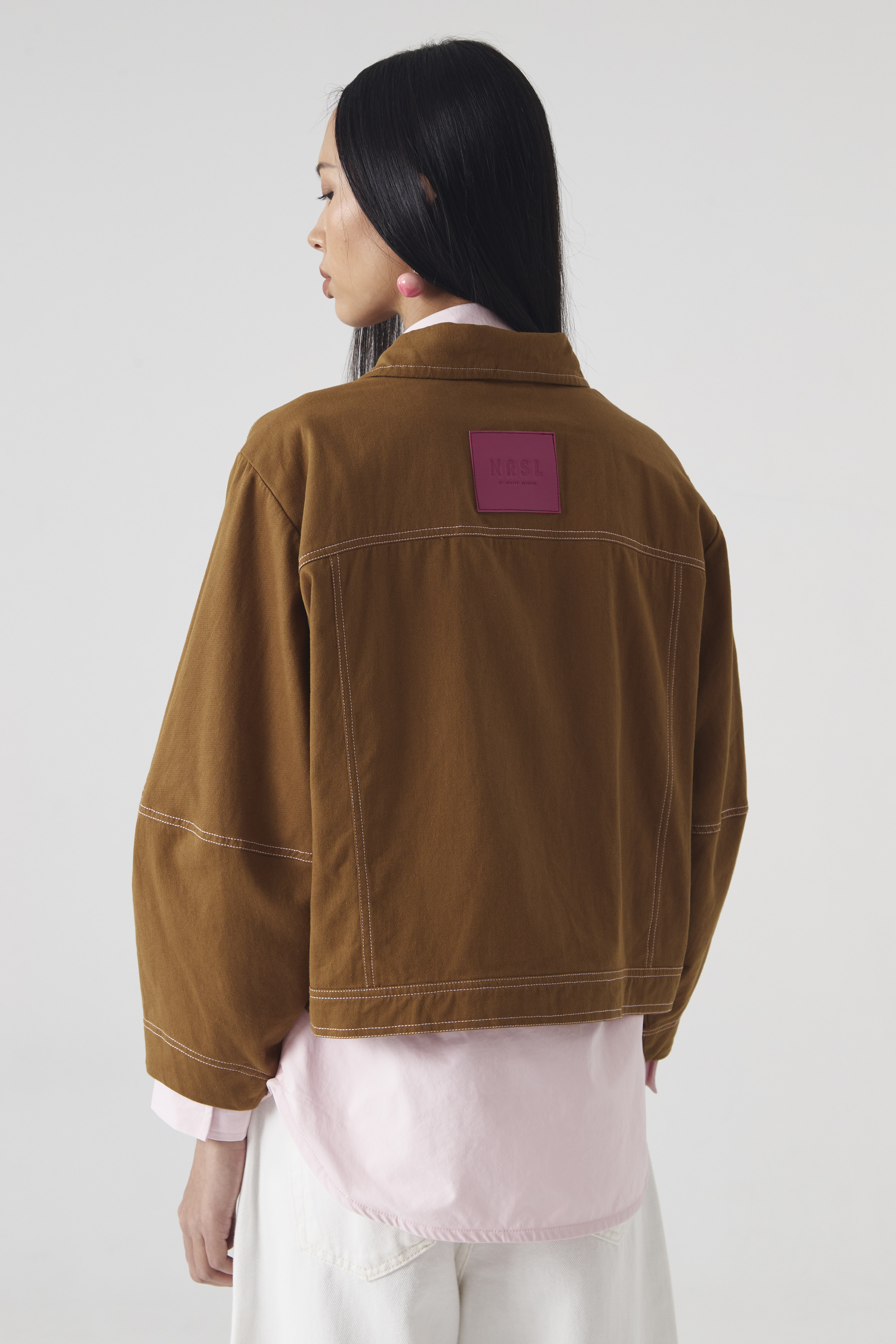 CHÉRI SURGE Brown Blush Crest Jacket