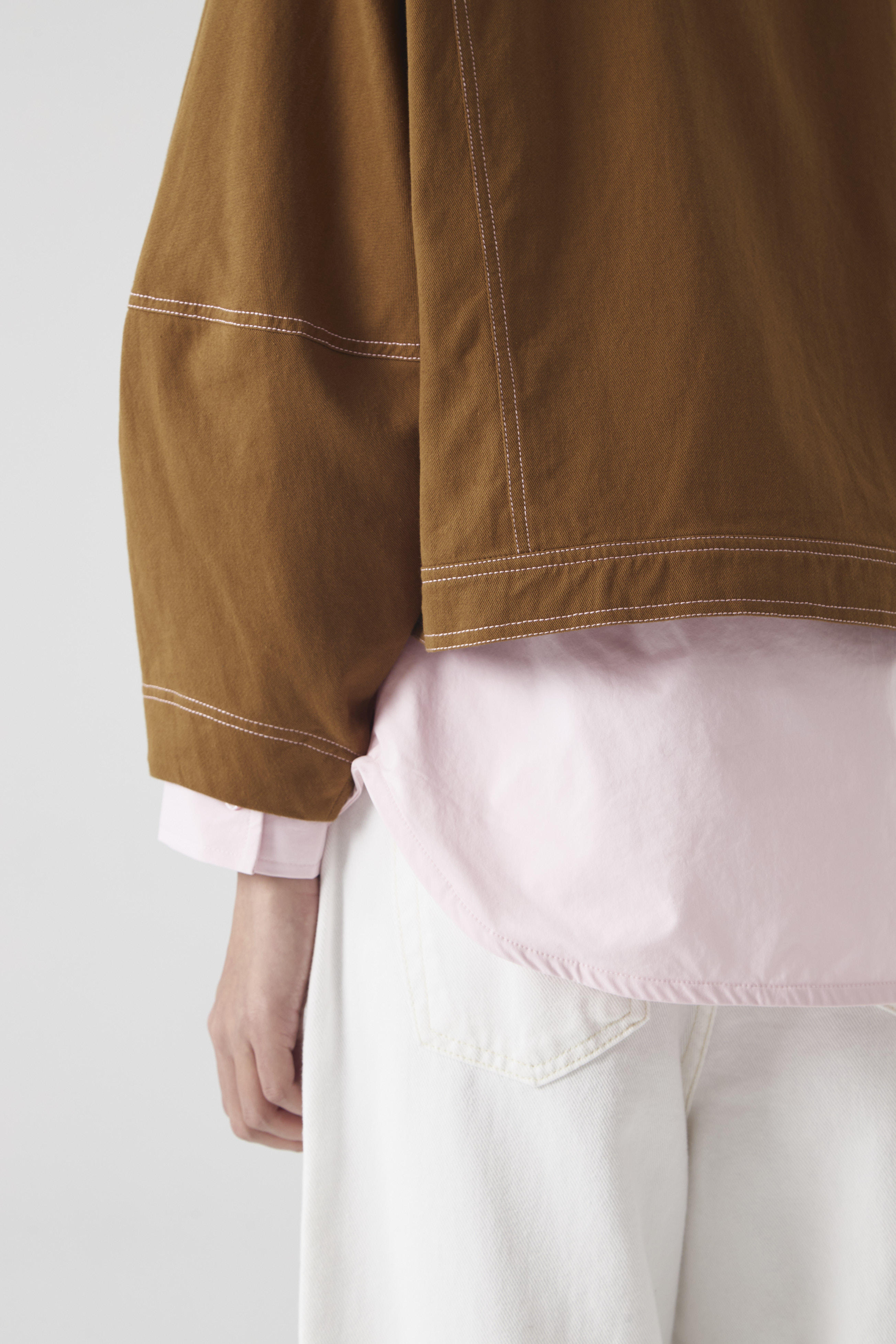 CHÉRI SURGE Brown Blush Crest Jacket