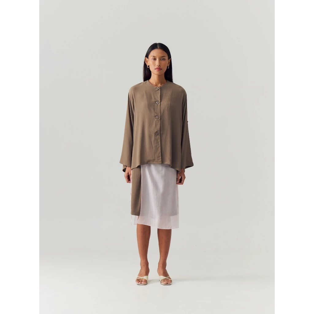 Wheat / Ivory Longsleeve Top