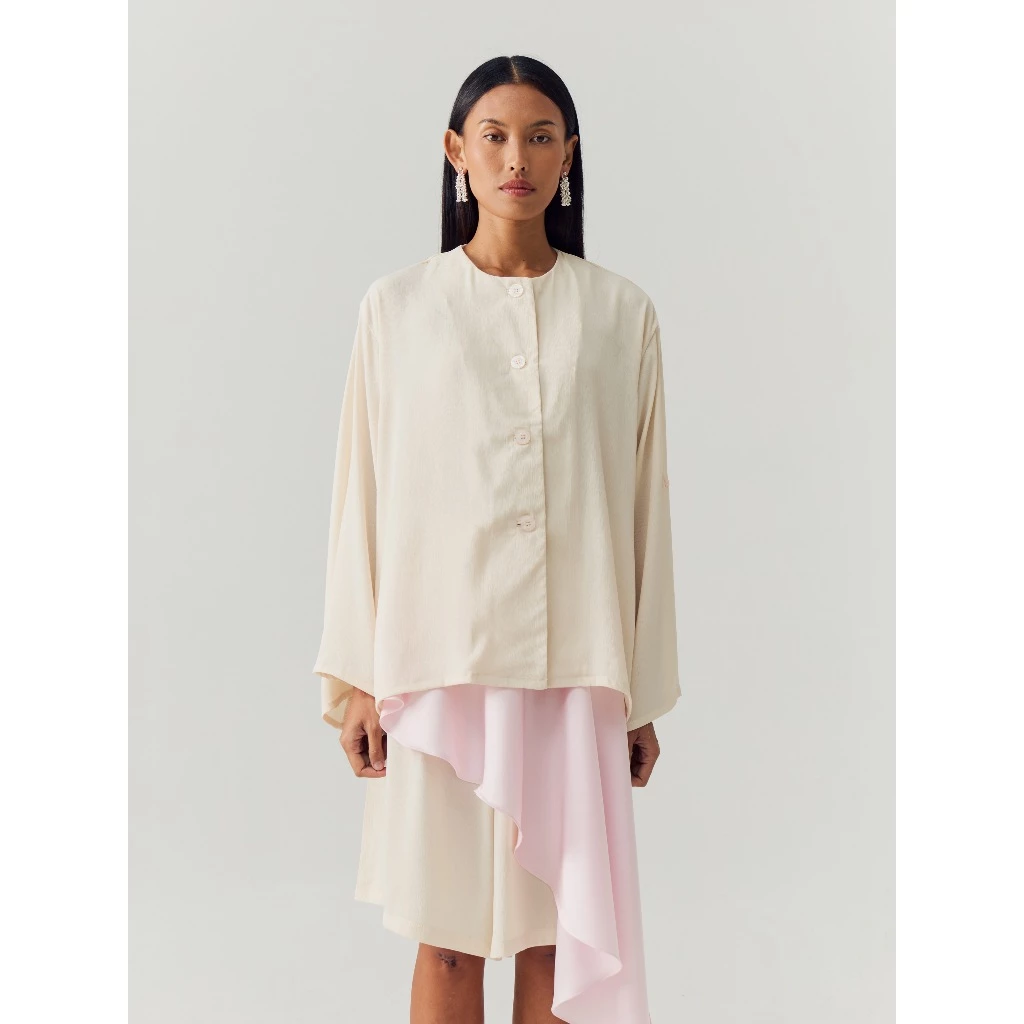 Wheat / Ivory Longsleeve Top