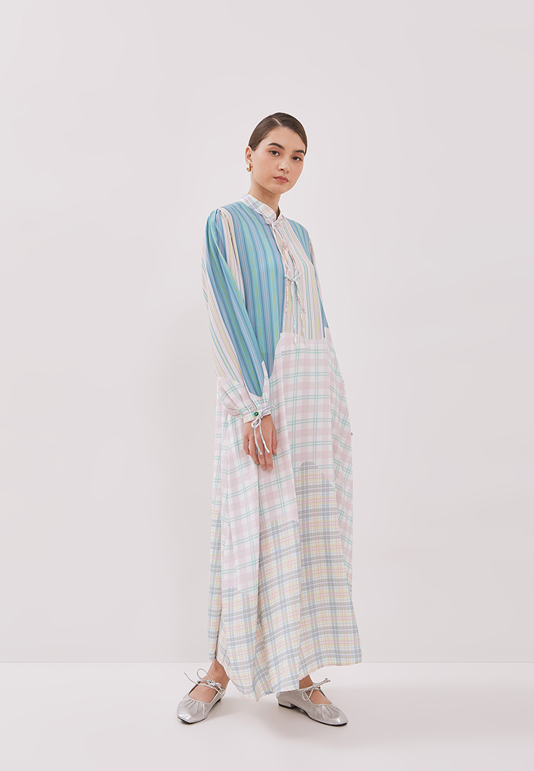 Harmony Lines Maxi Dress