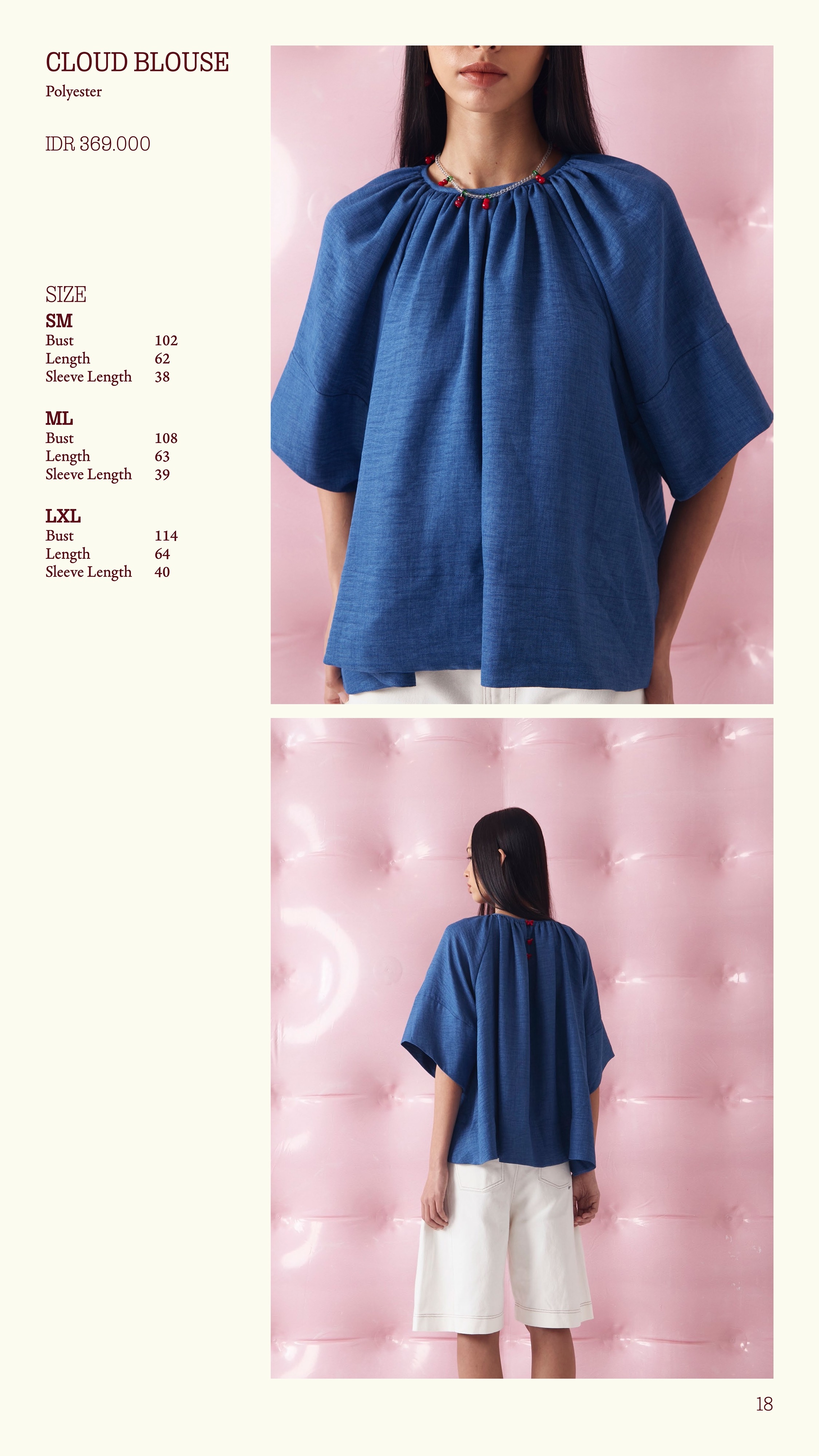 CHÉRI SURGE Cloud Blouse