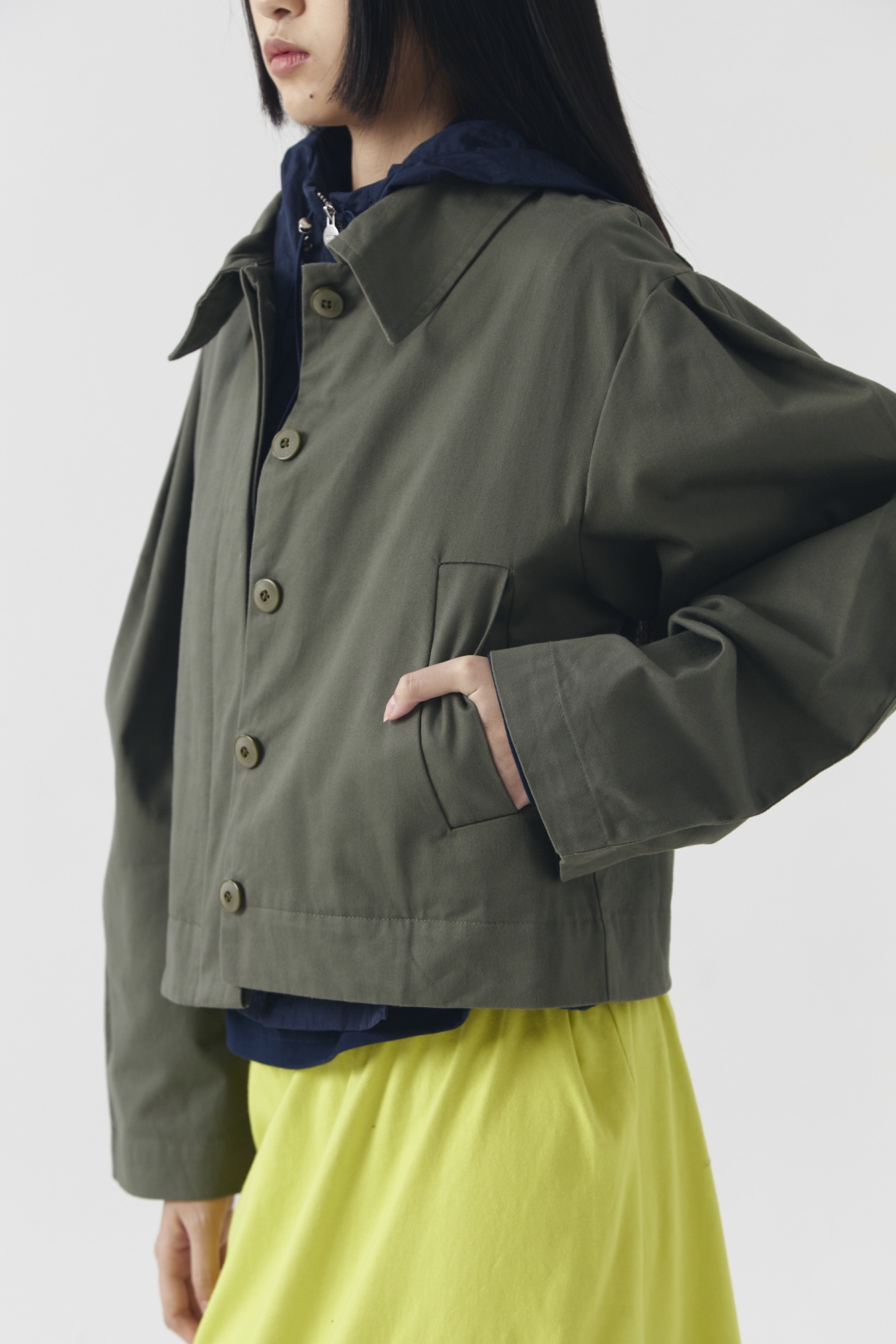 LUNE Moss Hood Jacket
