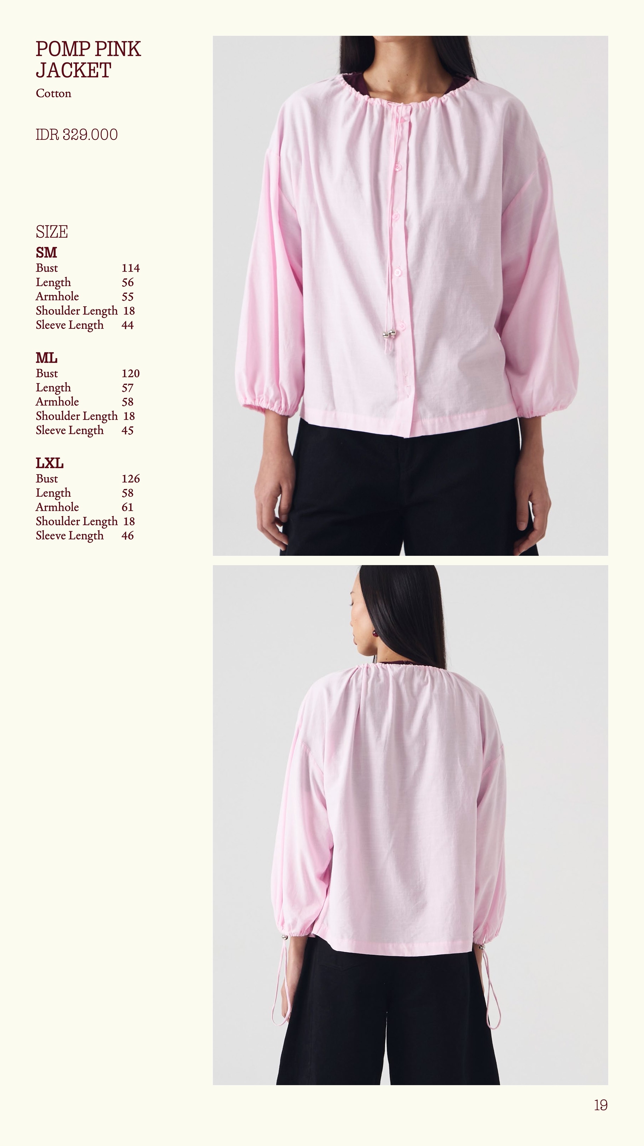 CHÉRI SURGE Pomp Pink Shirt