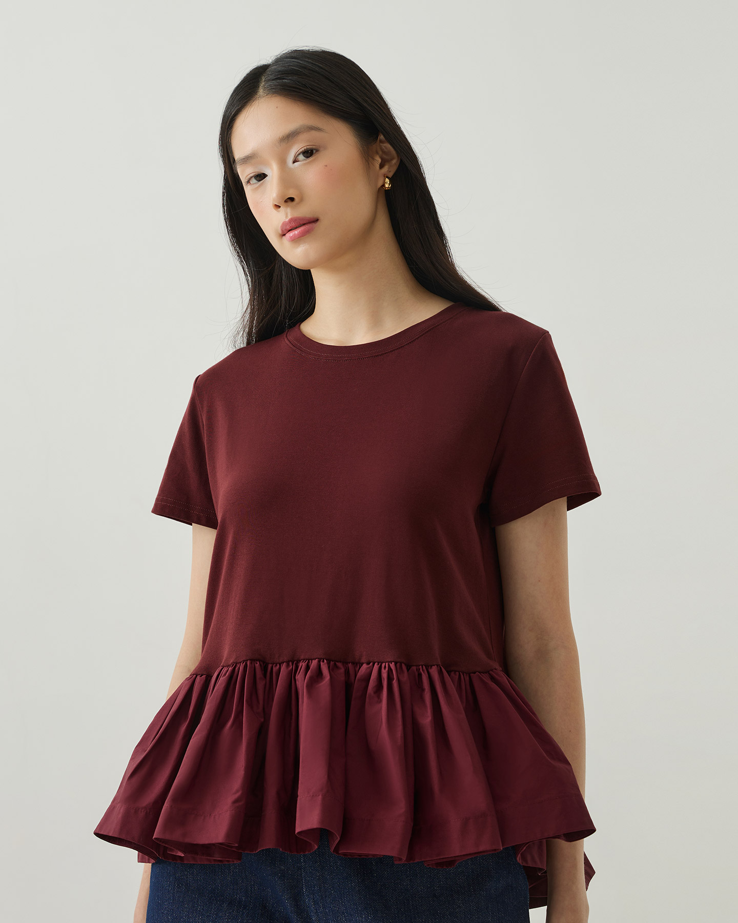 Peplum Tee