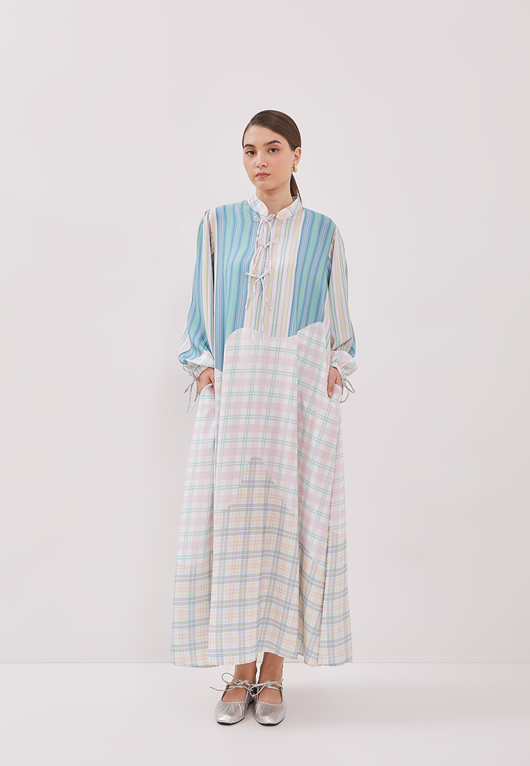 Harmony Lines Maxi Dress