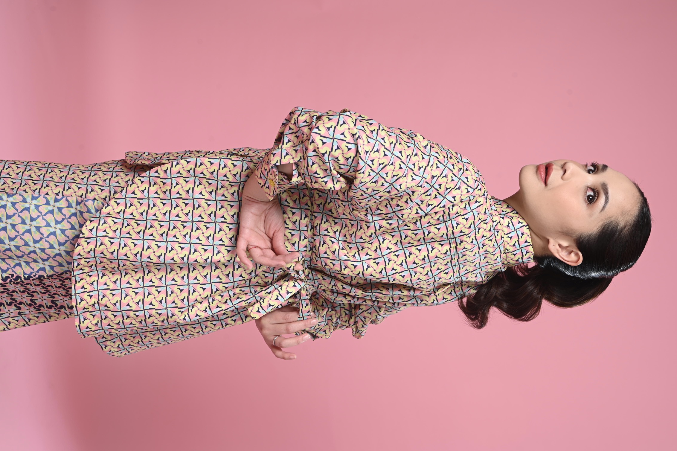 Wrap It Up Geometric Shirt