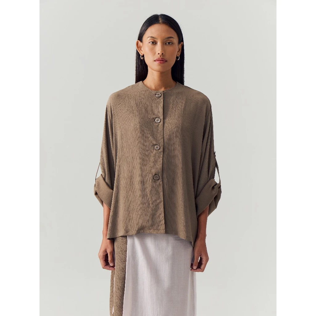 Wheat / Ivory Longsleeve Top