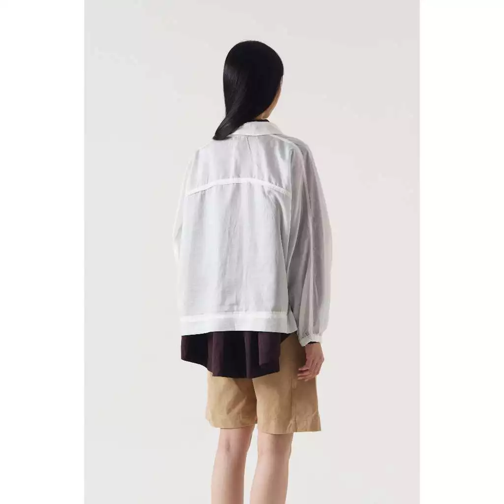 White Glasses Bomber Jacket
