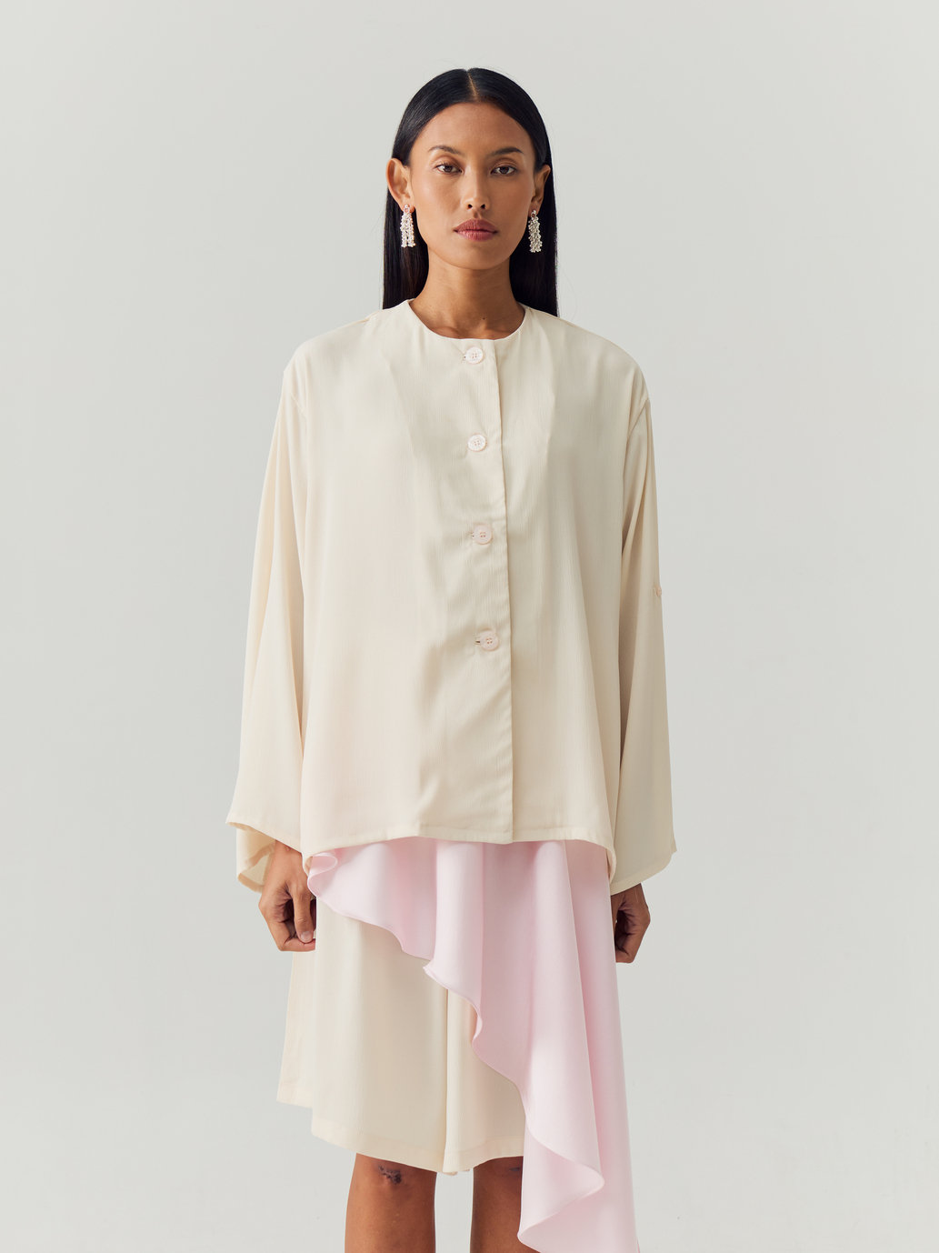 Ivory Set Short Pants