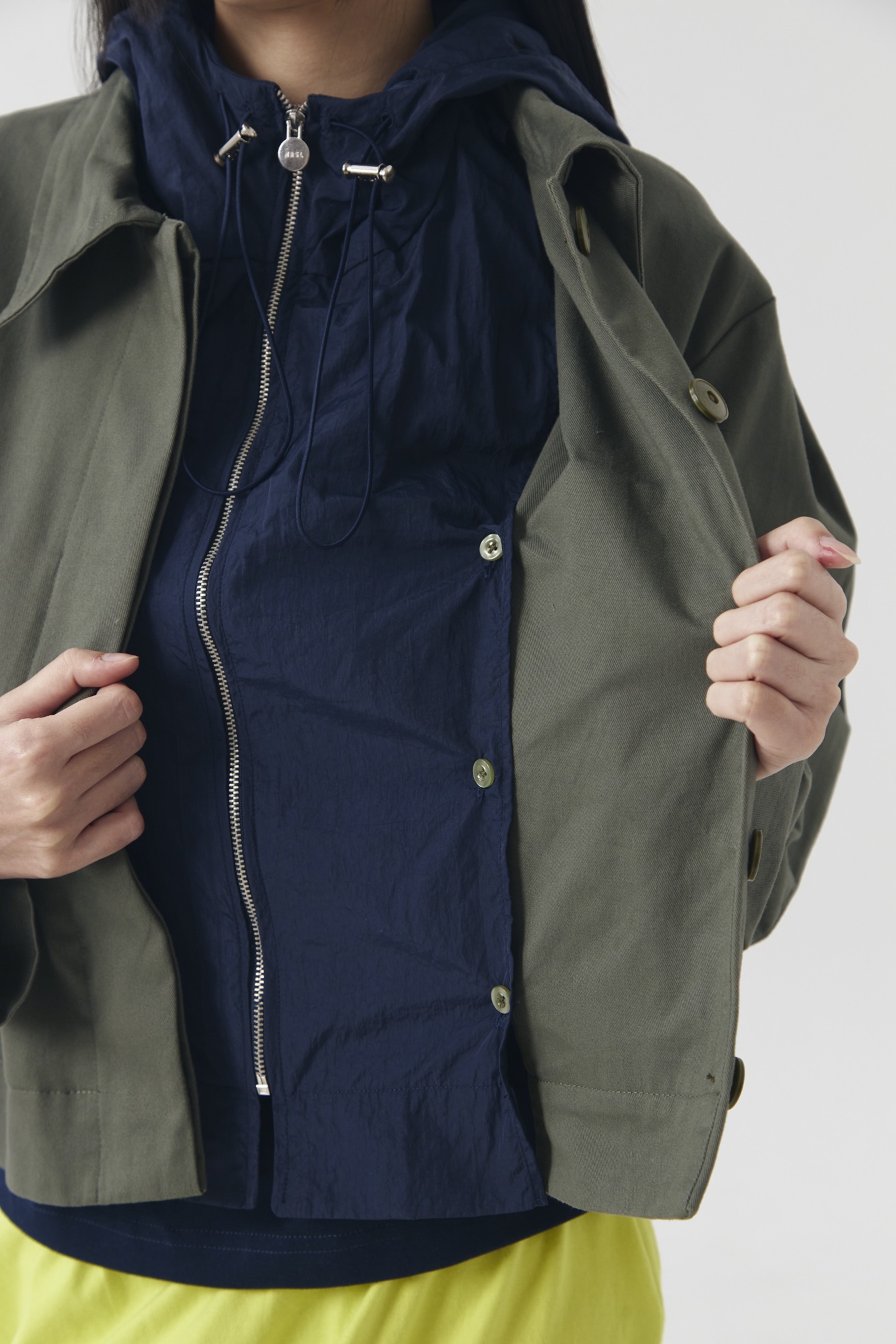 LUNE Moss Hood Jacket