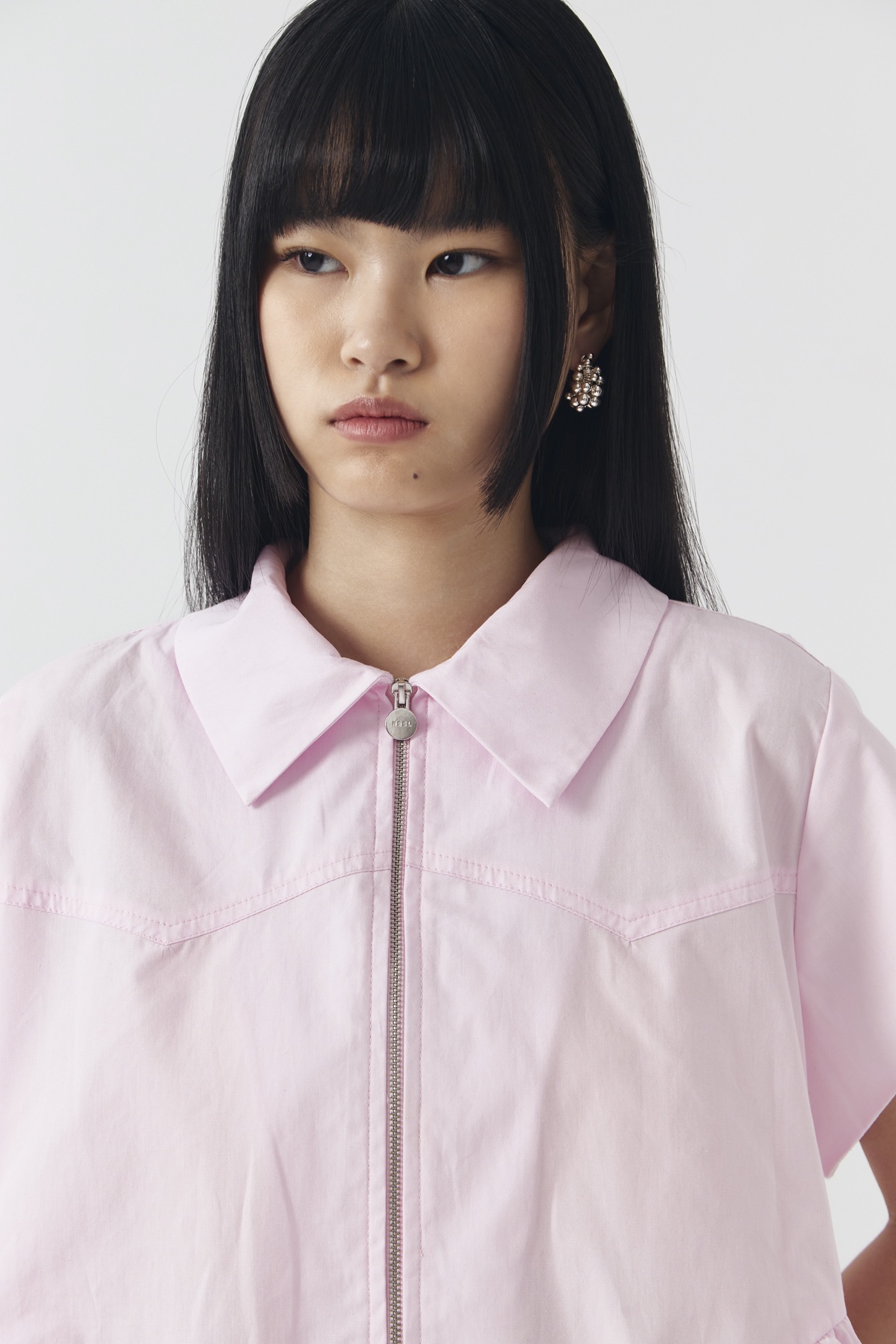 LUNE Blossom Godet Blouse