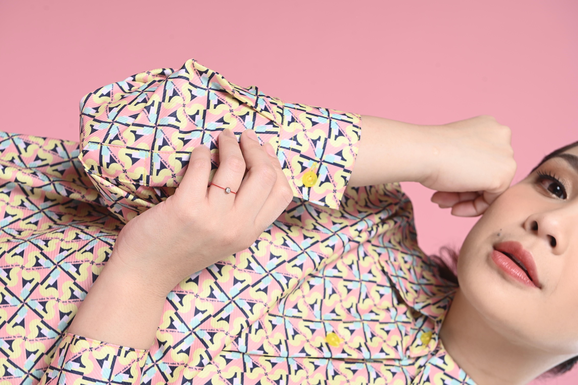 Wrap It Up Geometric Shirt