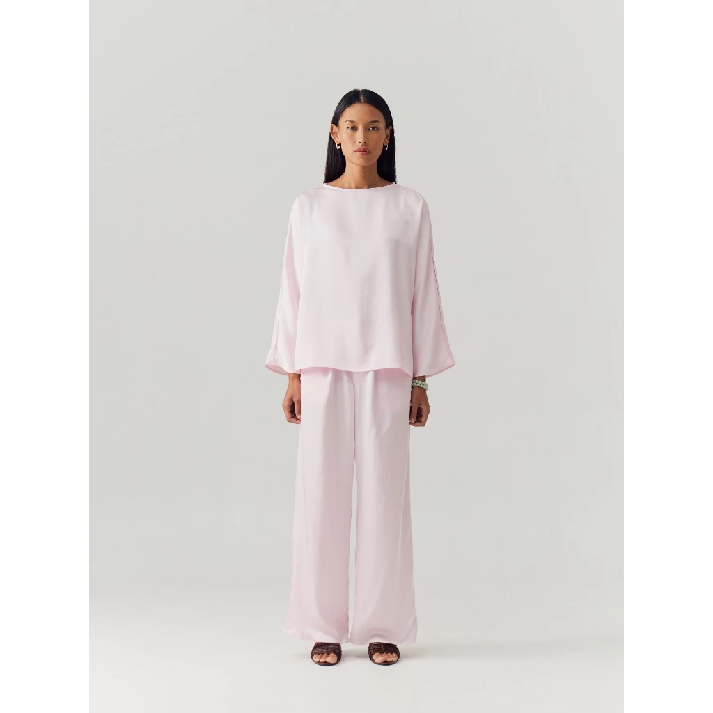 Blossom Silk Longsleeve Top