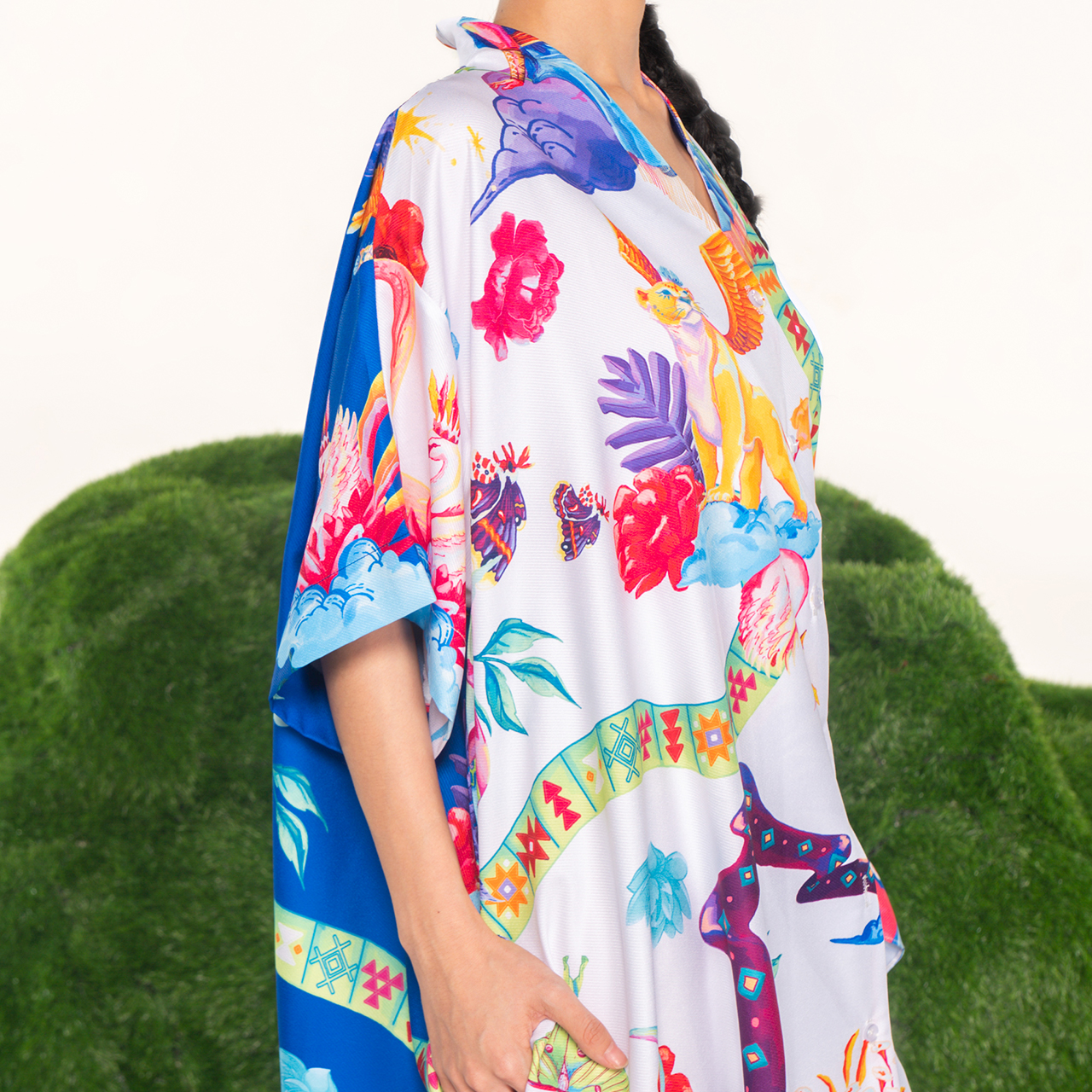 A-line Dress full print Matriarchy