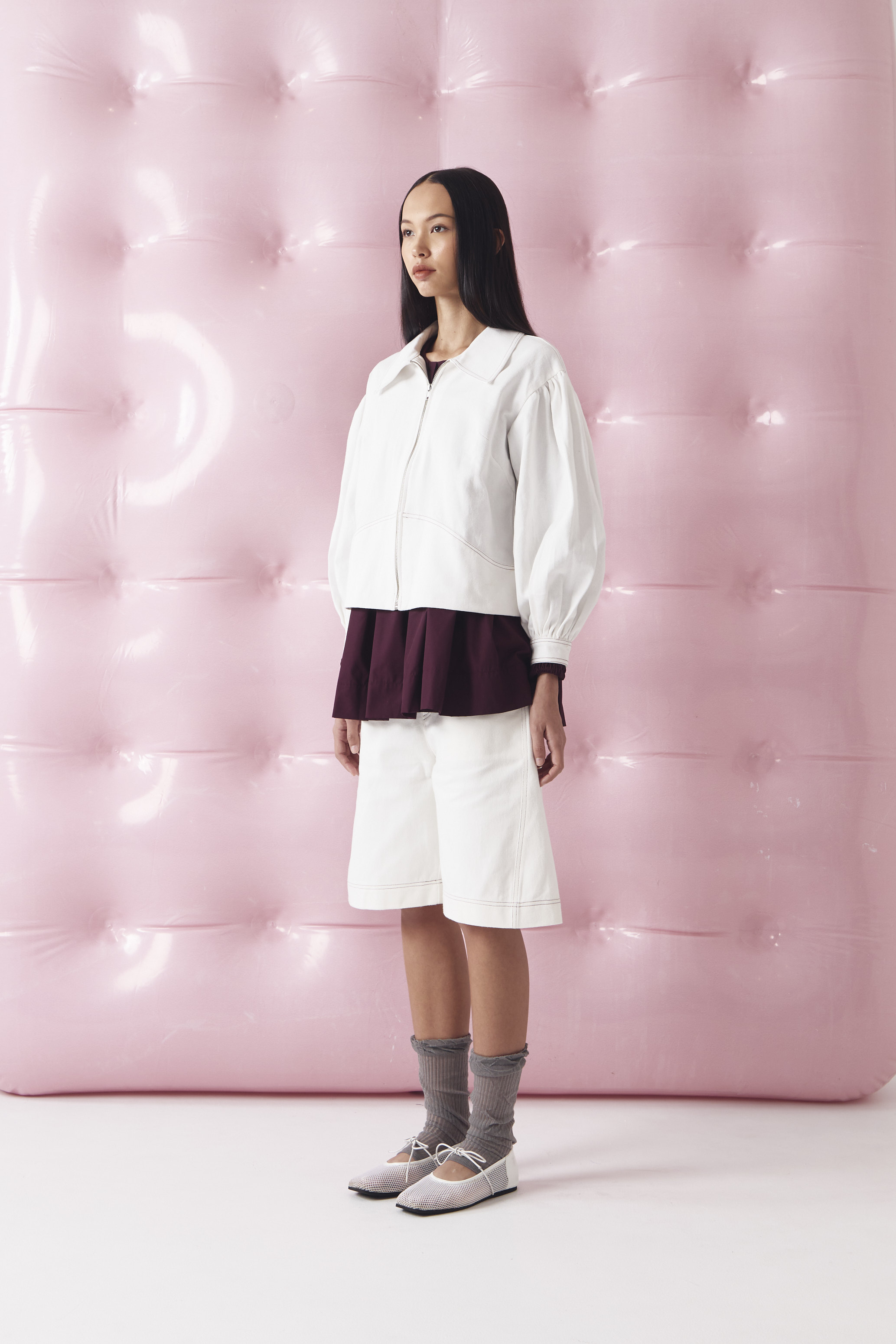 CHÉRI SURGE White Burgy Shirt Pocket