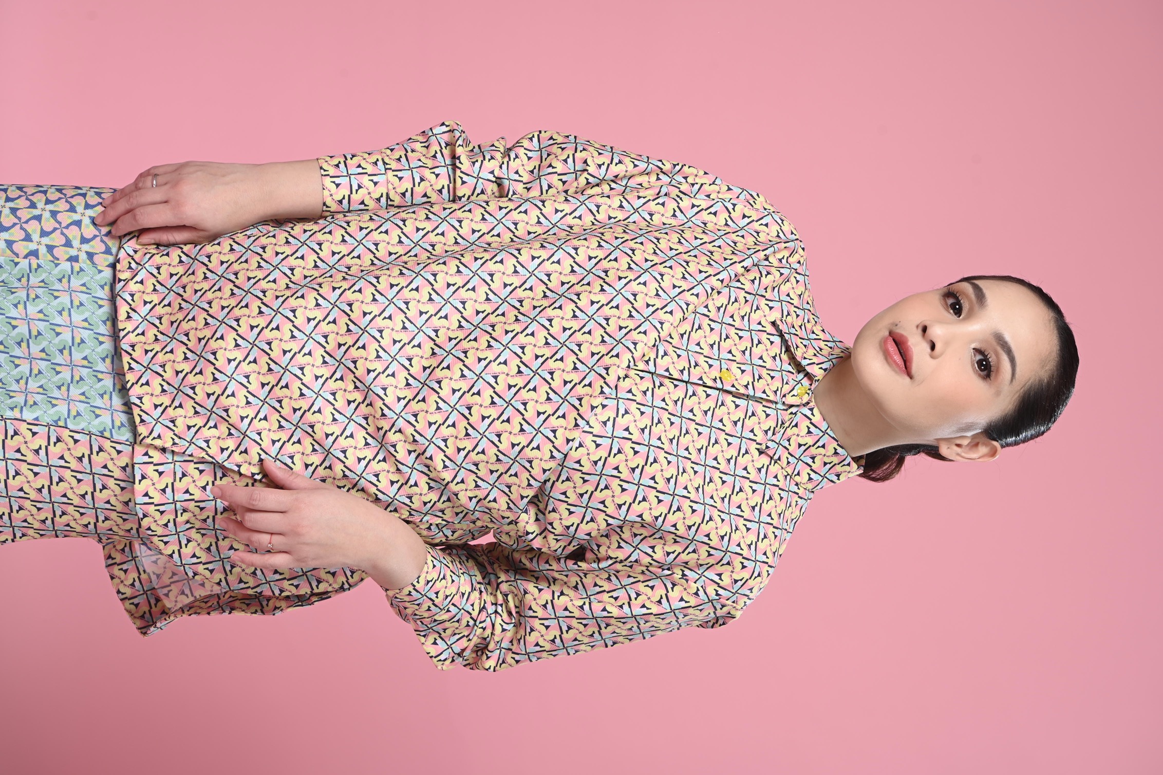 Wrap It Up Geometric Shirt