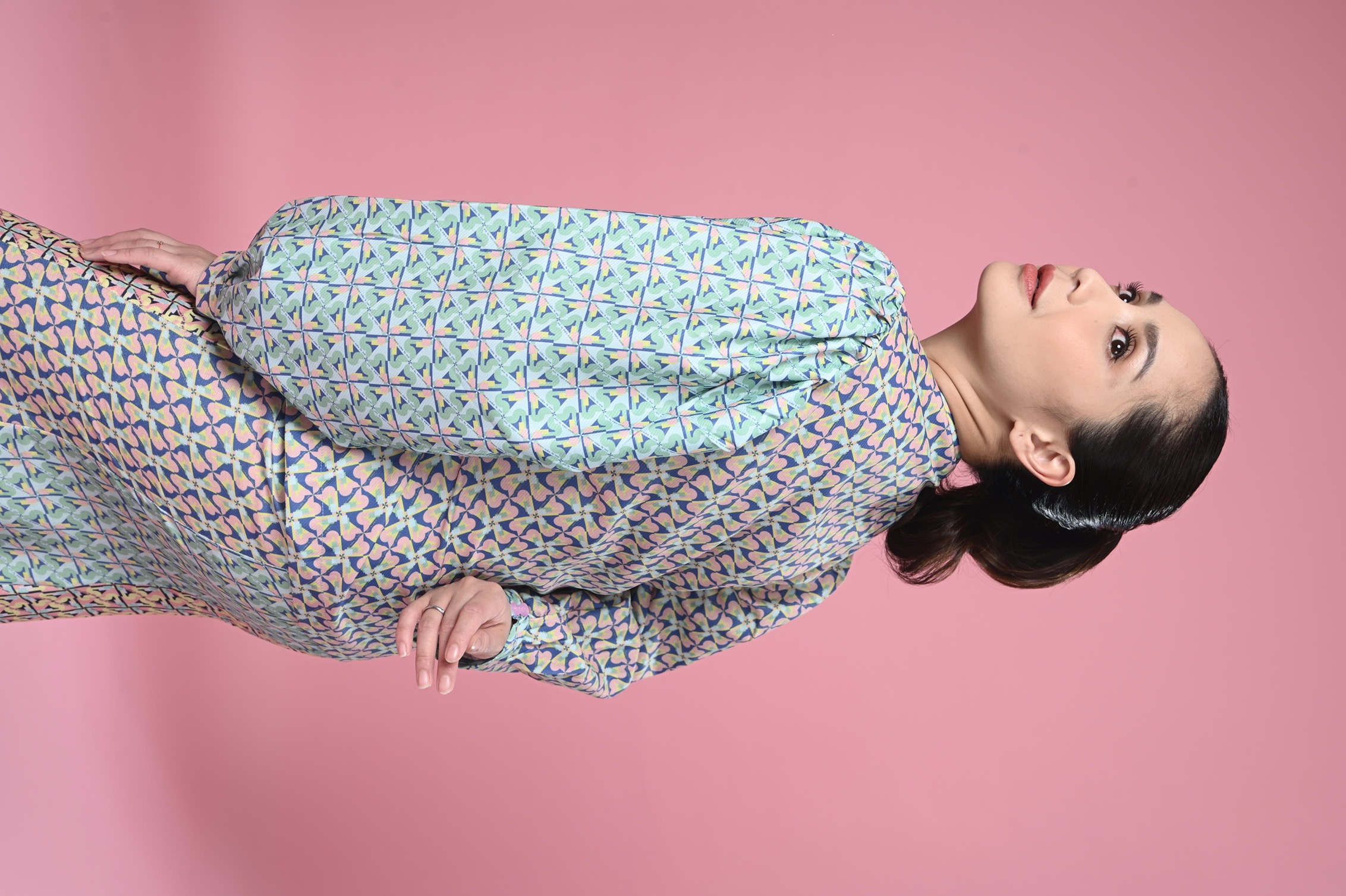 Colorwave Balloon Blouse