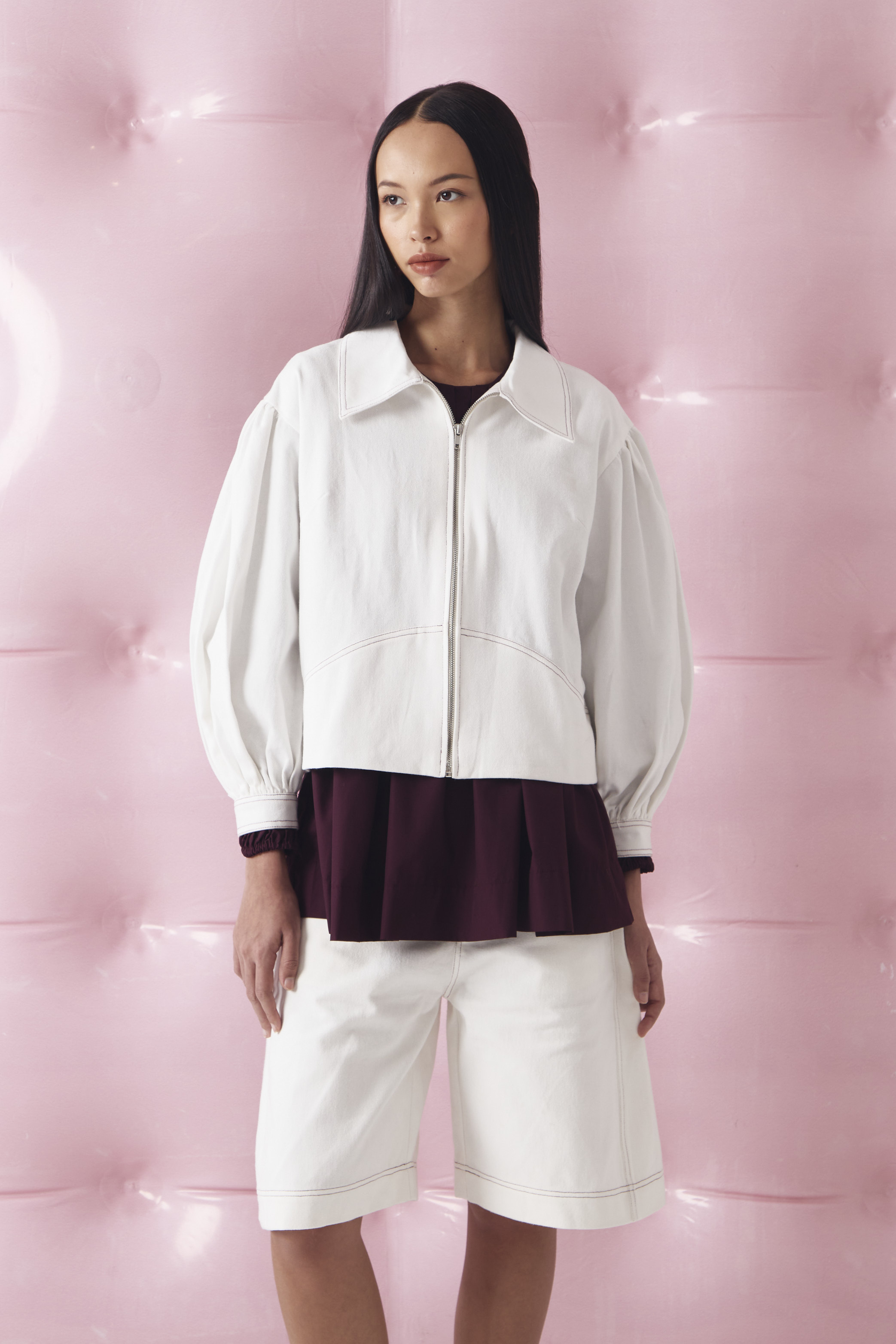 CHÉRI SURGE White Burgy Shirt Pocket