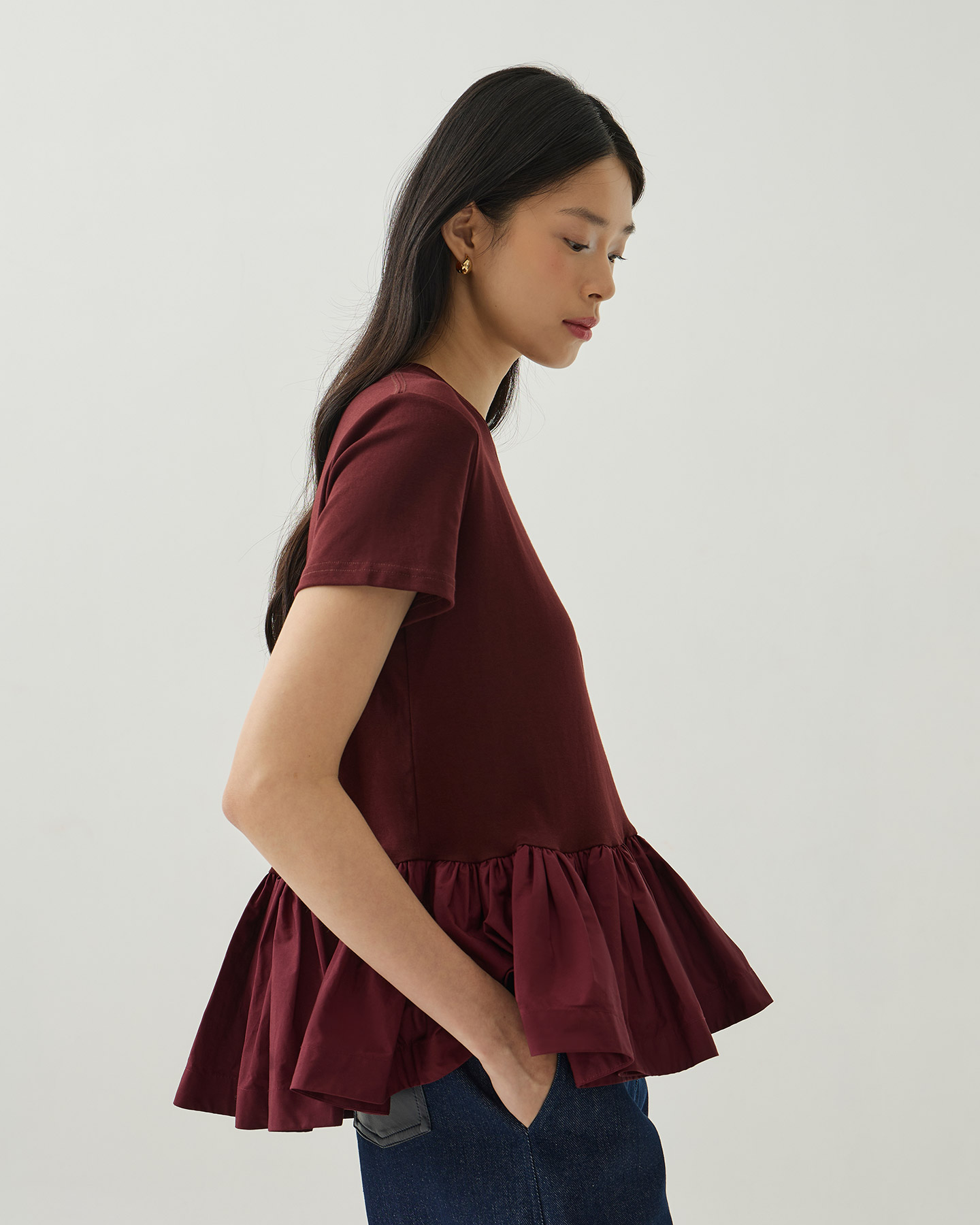 Peplum Tee